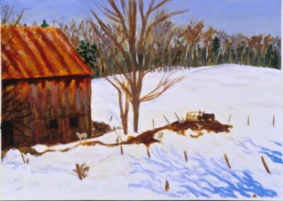 Winter Barnyard Winter Barnyard